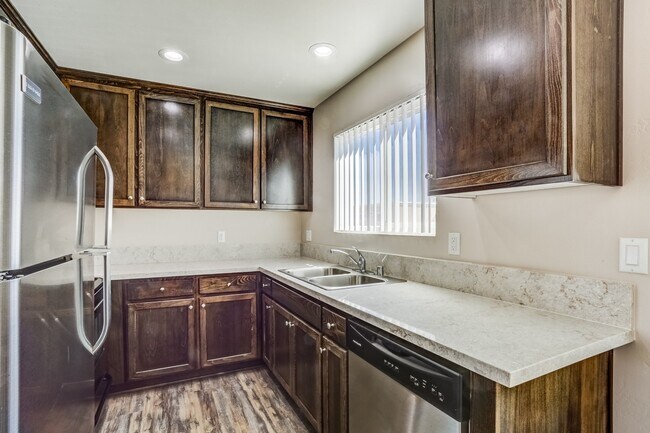 1 BR (Dark Cabinets) Patio A108 floor plan